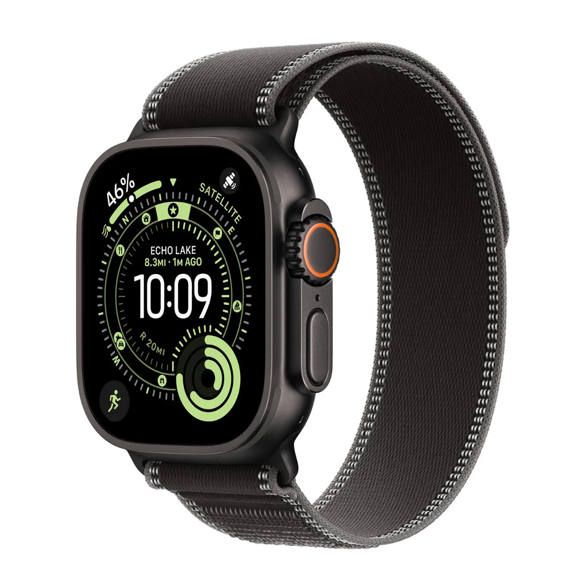 origineel Trail Loop Apple Watch 44mm / 45mm / 46mm / 49mm Zwart / Charcoal M/L - MG9U4ZM/A von Apple – Produktfoto