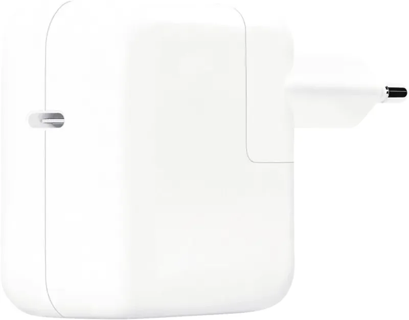 originele - 30W - USB-C Adapter - Snellader de Apple en Blanc – photo produit