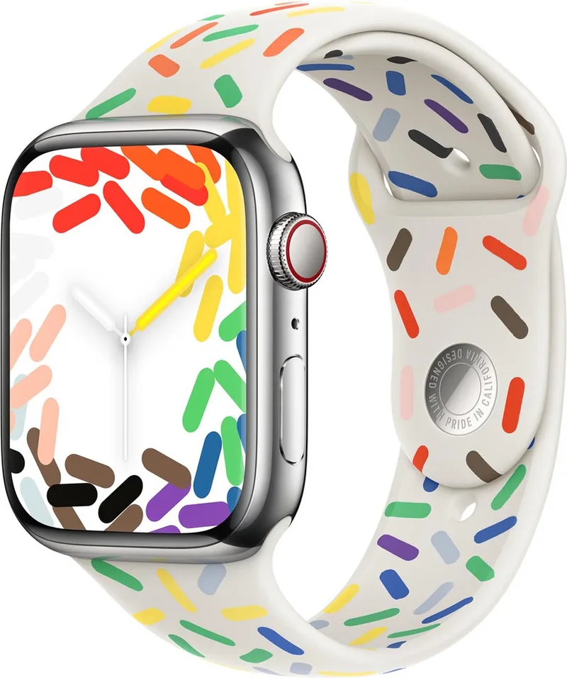 Pride Edition Sport Band - 41mm - M/L från Apple i Pride Edition – M, L – produktbild