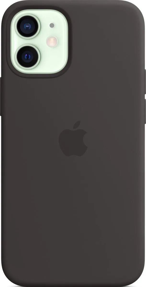 Siliconenhoesje - MagSafe - iPhone 12 Mini de Apple en Noir – photo produit