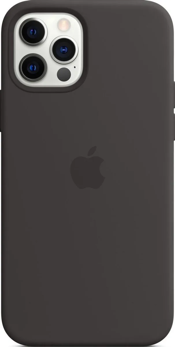 Siliconenhoesje - MagSafe - iPhone 12 Pro Max by Apple in Black – product photo