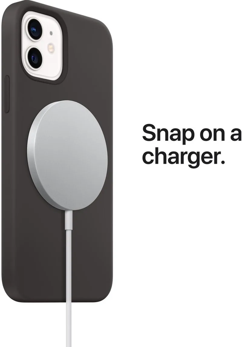 Siliconenhoesje met MagSafe geschikt voor iPhone 15 Plus by Apple in Storm Blue – product photo