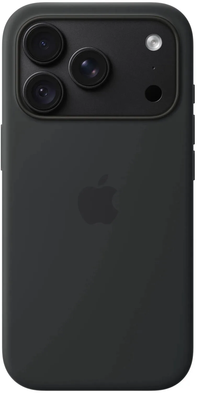 Siliconenhoesje met MagSafe voor de Apple iPhone 18 Pro - Black från Apple i Svart – produktbild