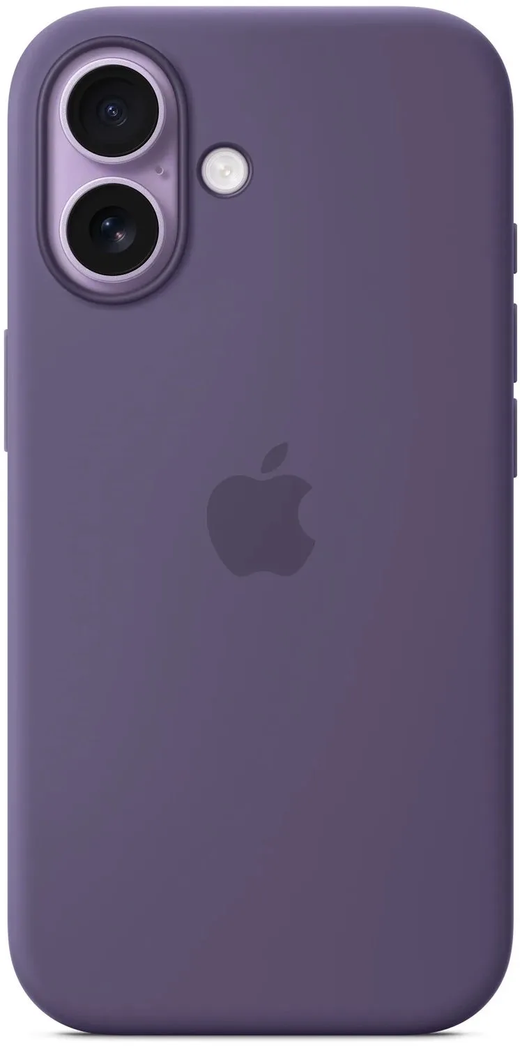 Siliconenhoesje met MagSafe voor iPhone 17 - Zachtpaars by Apple in Purple – product photo