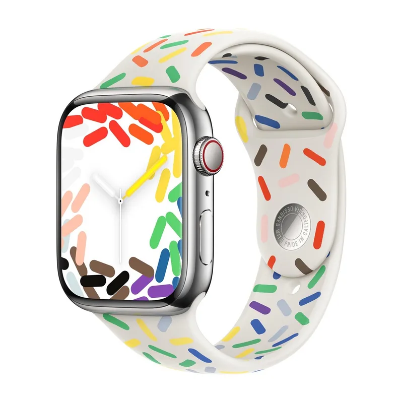 Sport Band Apple Watch 38mm / 40mm / 41mm / 42mm Pride Edition M/L by Apple in Multicolour – product photo