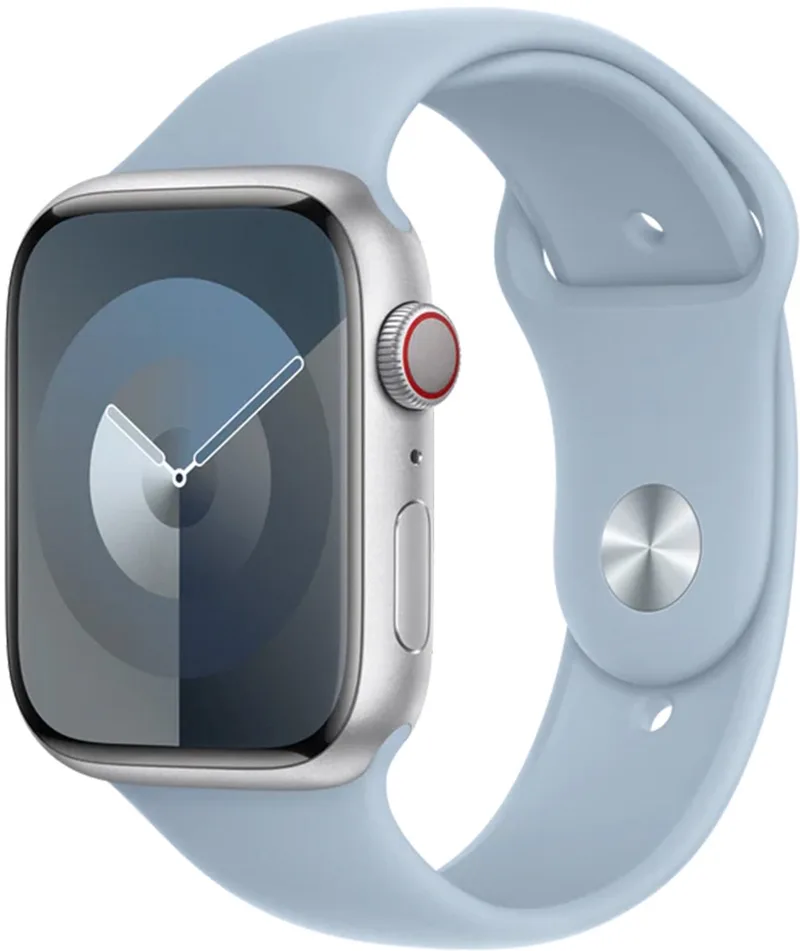 Sport Band voor de Apple Watch | 44/45/46/49 mm - Maat M/L by Apple in Light blue – product photo