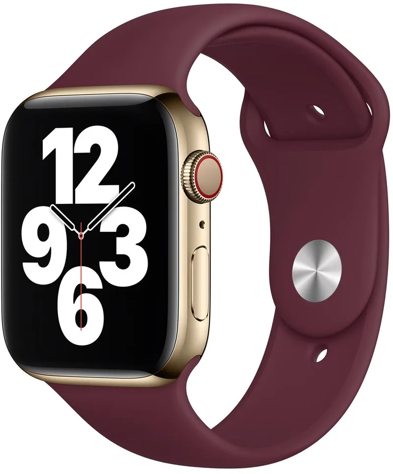 Sport Band voor de Apple Watch | 44/45/46/49 mm - Maat M/L - Plum de Apple en Violet – photo produit