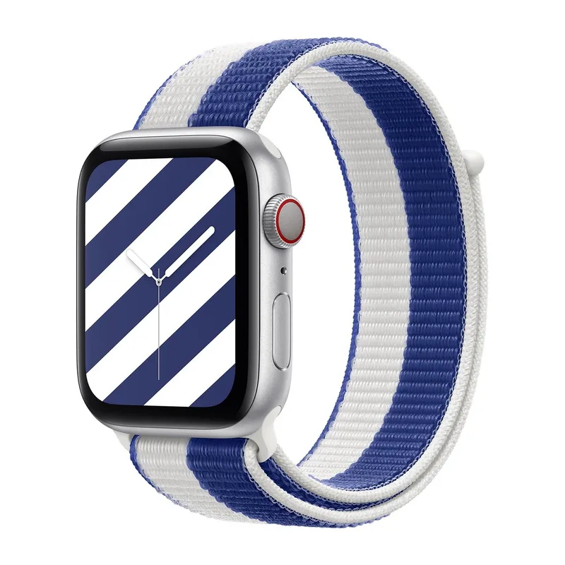 Sport Loop Apple Watch 44mm / 45mm / 46mm / 49mm Griekenland by Apple in Multicolour – product photo