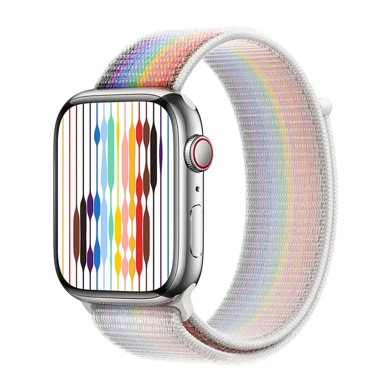 Sport Loop Apple Watch 44mm / 45mm / 46mm / 49mm Pride by Apple in Multicolour – product photo