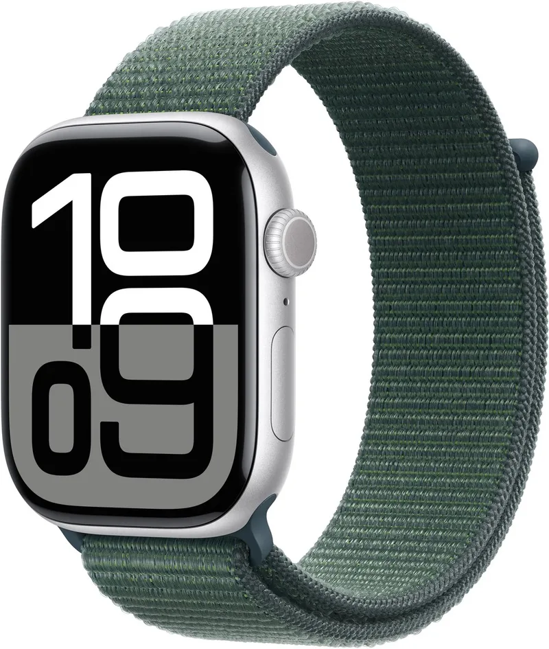 Sport Loop band voor de Apple Watch | 44/45/46/49 mm - Lake Green by Apple in Green – product photo
