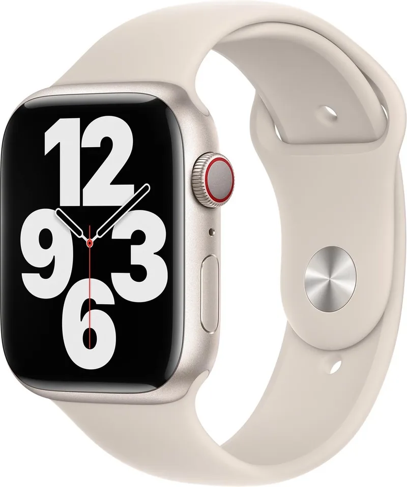 Starlight Sport Band - 41mm - S/M by Apple in Sterrenlicht – S, M – product photo