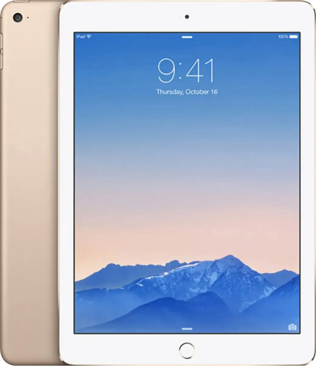 Tablette 9.7 Apple iPad Air 2 16Go 2G 3G 4G LTE + Wifi de Apple en Or – photo produit