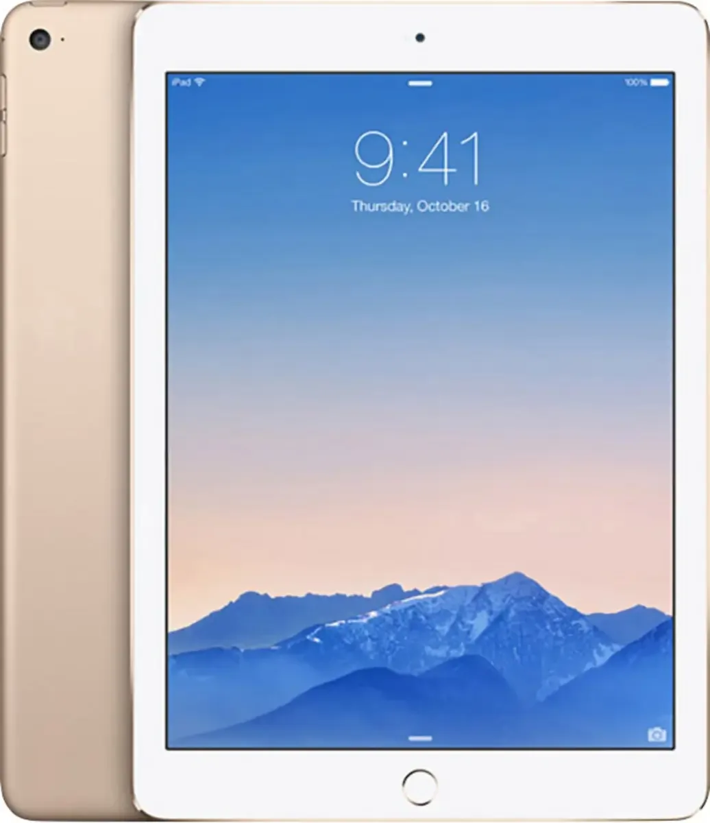 Tablette 9.7 Apple iPad Air 2 16Go Wifi Facetime HD de Apple en Or – photo produit