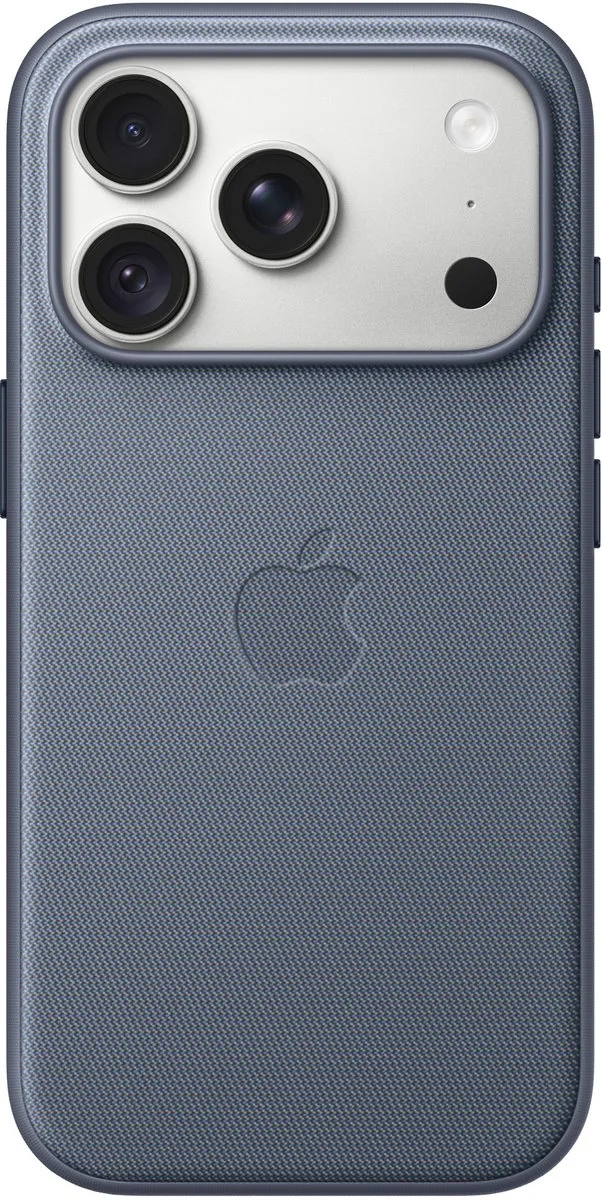 TechWoven hoesje met MagSafe - Geschikt voor iPhone 18 Pro från Apple i Chambray-blauw – produktbild