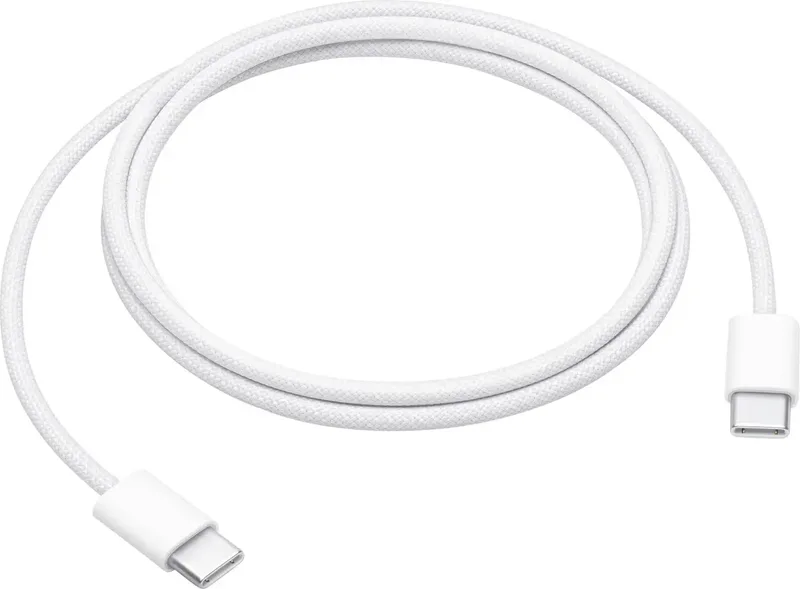USB-Ladekabel B-Ware (beschädigte / fehlende Verpackung) USB-C® Stecker, USB-C® Stecker 1 m Weiß MW493ZM/A-B by Apple – product photo