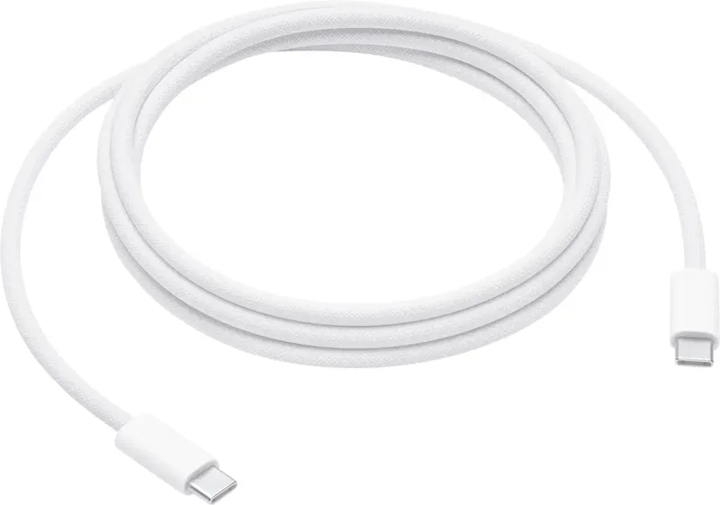 USB-Ladekabel B-Ware (beschädigte / fehlende Verpackung) USB-C® Stecker, USB-C® Stecker 2 m Weiß MYQT3ZM/A-B by Apple – product photo
