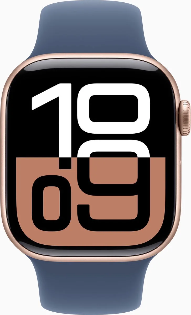 Watch 42mm - Sport Band - S/M von Apple in Denim – Produktfoto