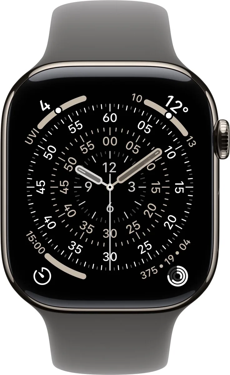Watch 46mm Sport Band - M/L by Apple in Stone Grey – product photo