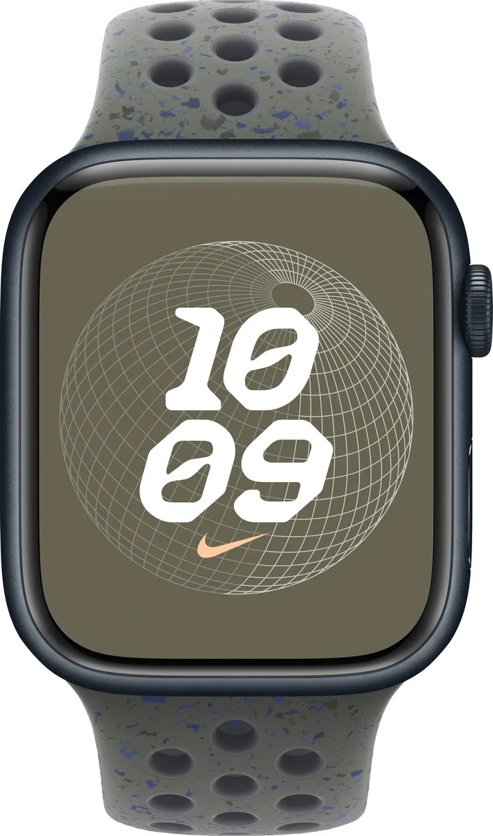 Watch Cargo Khaki Nike Sport Band - 41mm - S/M by Apple in Cargo Khaki 41 mm S, M – product photo