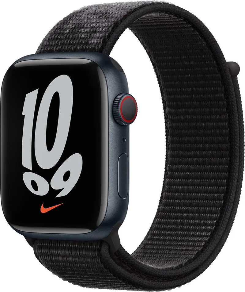 Watch Geweven Sportbandje Nike - 41mm - voor Apple Watch SE/5/6/7 by Apple in Black – product photo