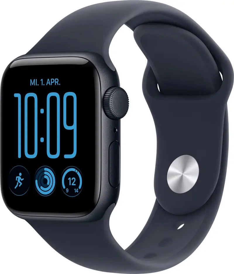 Watch SE 3 GPS 40 mm Aluminiumgehäuse Sport Band Navy-Blau M/L de Apple – photo produit