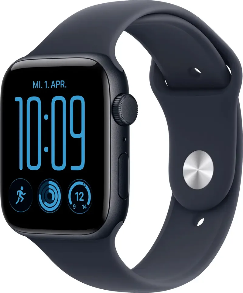 Watch SE 3 GPS 44 mm Aluminiumgehäuse Sport Band Navy-Blau S/M de Apple – photo produit