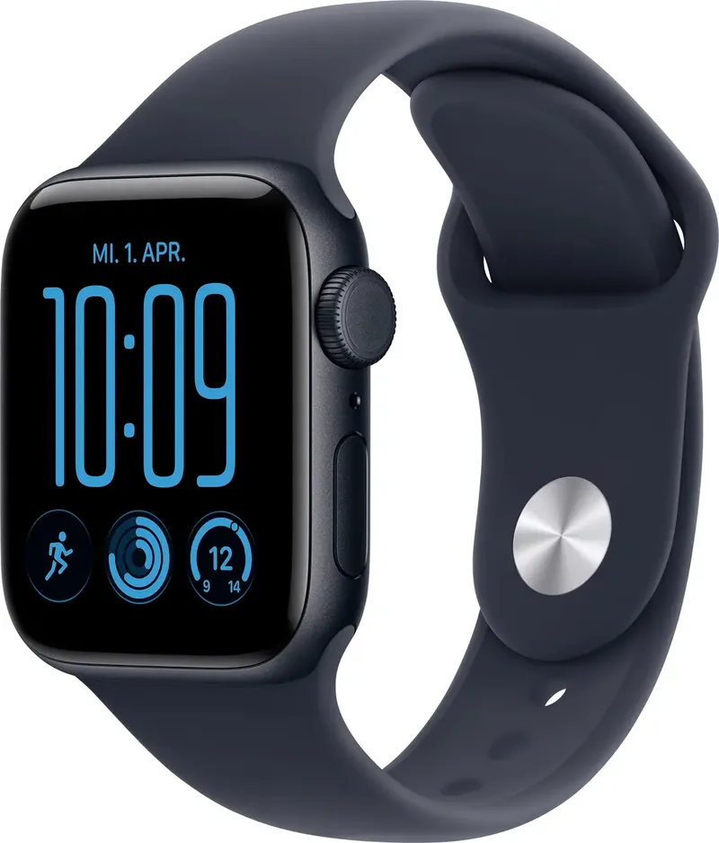 Watch SE 3 GPS + Cellular 40 mm Aluminiumgehäuse Sport Band Navy-Blau M/L de Apple – photo produit