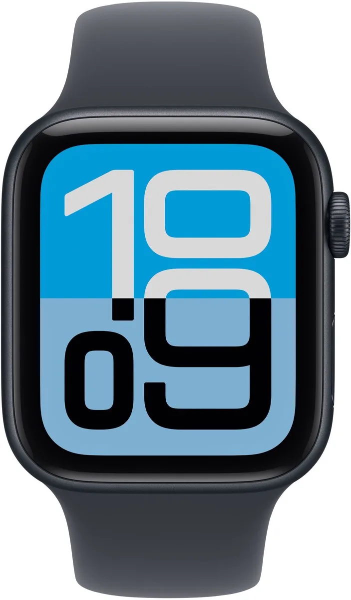 Watch SE 3 - Wifi - 44mm - Midnight Aluminium Case with Midnight Sport Band - M/L van Apple in Midnight – M, L – productfoto