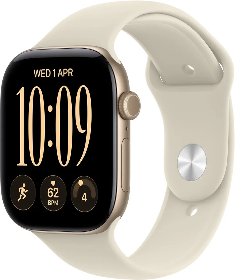Watch Series 12 - Wifi - 46 mm - Lichtgoud - M/L de Apple en Lichtgoud – M, L – photo produit