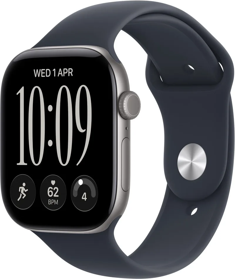 Watch Series 12 - Wifi - 46 mm - Spacegrijs - S/M by Apple in Spacegrijs – S, M – product photo