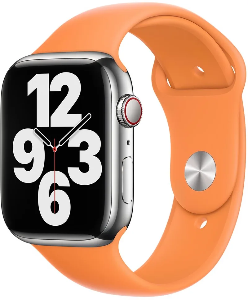Watch Sportbandje - 41mm - Marigold - Regular - voor Apple Watch SE/5/6/7 by Apple in Okergeel – product photo
