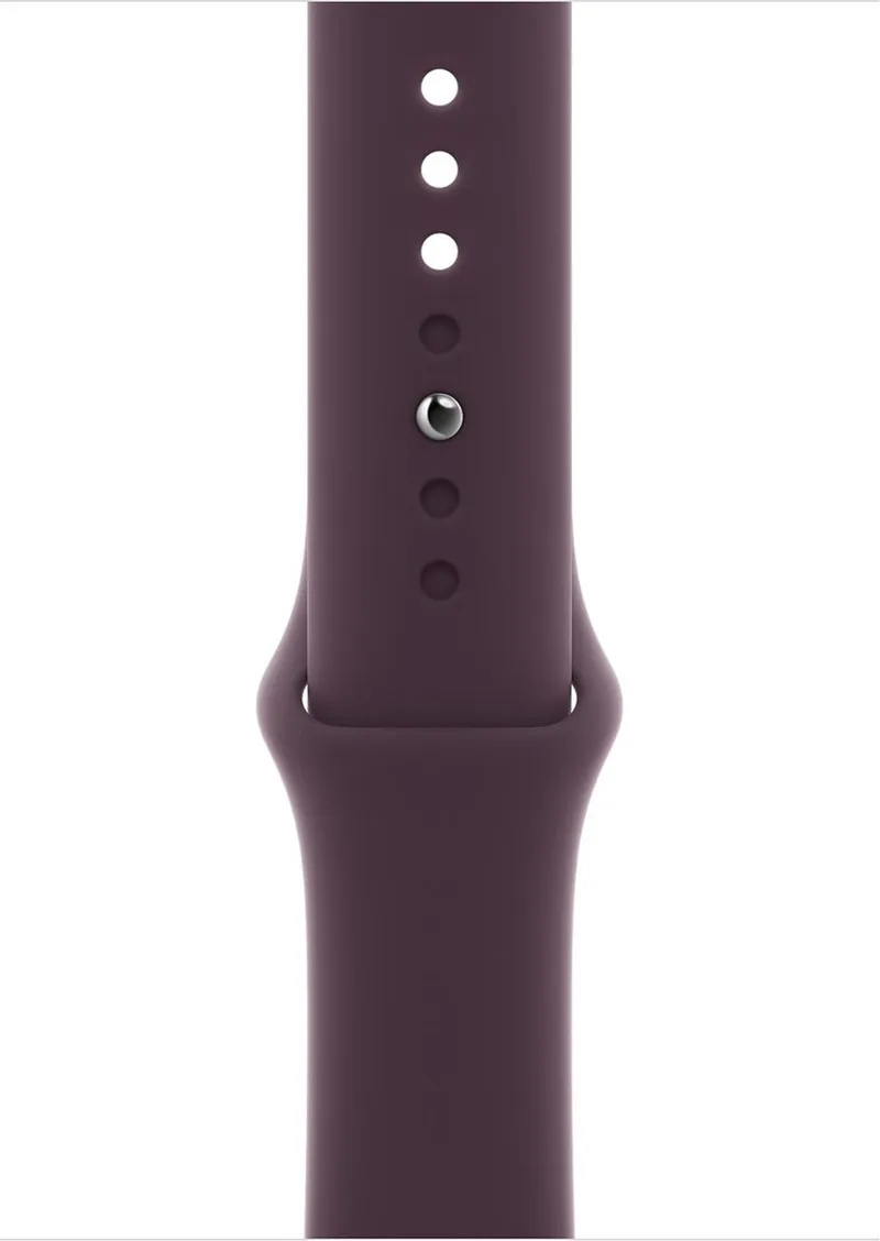 Watch Sportbandje - 45mm - voor Apple Watch 7 Series - Dark Cherry by Apple in Purple – product photo