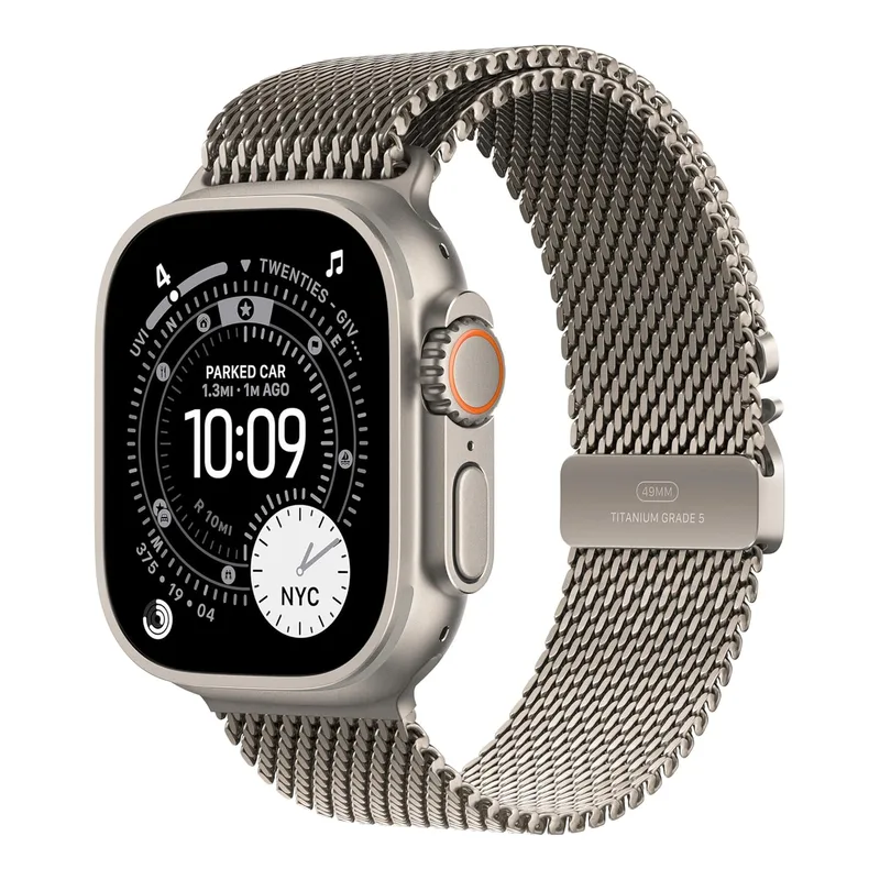 Watch Ultra 3, Milanees Bandje S, Titanium (Titanium) by Apple – product photo