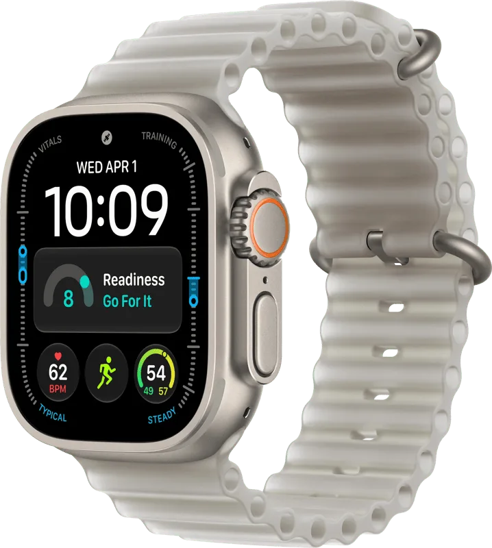 Watch Ultra 4 Cellular 49 mm Natur Ocean Armband de Apple – photo produit