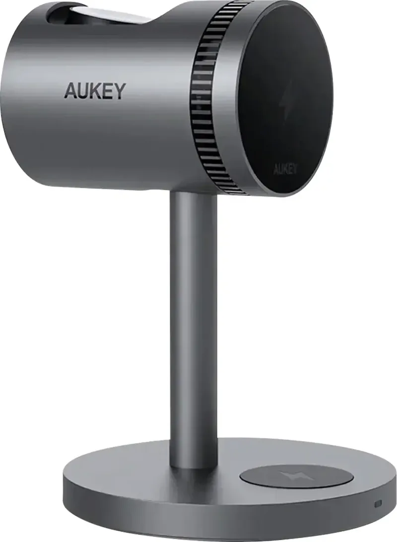 Inductie lader 15 W MagFusion Pro LC-MC311A Uitgangen Magnetische aansluiting Meerdere kleuren de AUKEY – photo produit