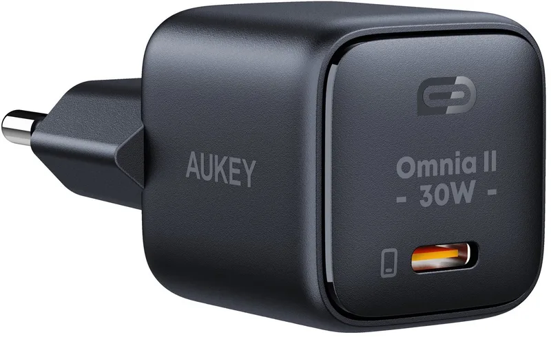 PA-B1L - Oplader by AUKEY in BlackBerry – product photo