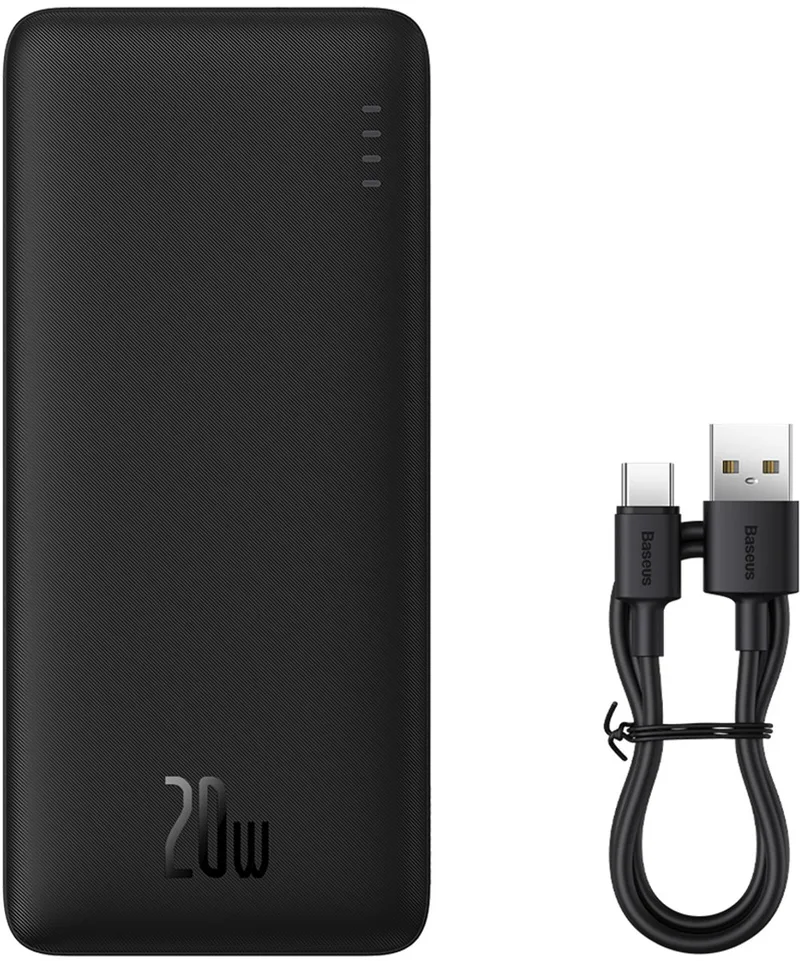 Airpow - Powerbank - 20W Snel Opladen - 10000mAh by Baseus in Black – product photo