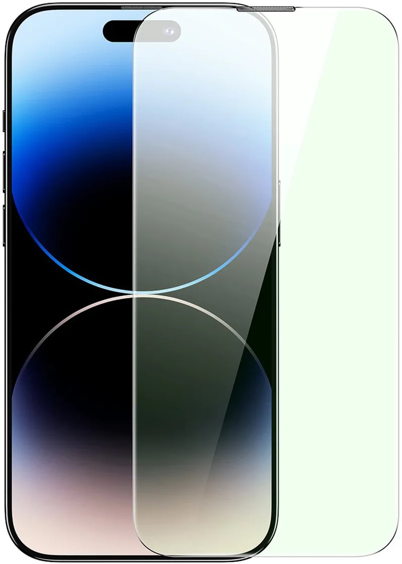 Anti-Blauw Licht Serie - Gehard Glas Schermbeschermer - 0.3mm - iPhone 14 Pro Max by Baseus – product photo