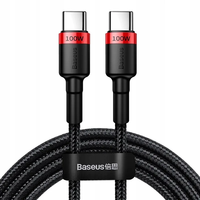 Cafule USB-C PD 100W Kabel 2m Zwart by Baseus – product photo