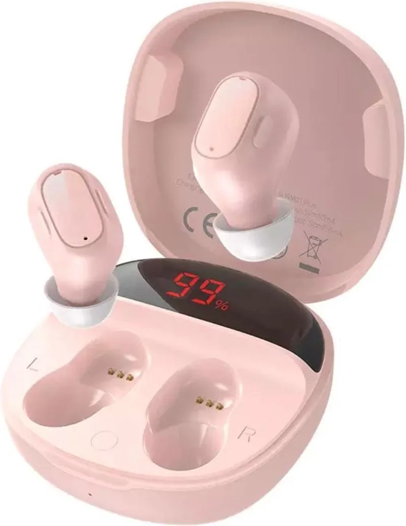 Encok WM01 Plus True Wireless Earphones TWS Bluetooth 5.0 de Baseus en Rose – photo produit