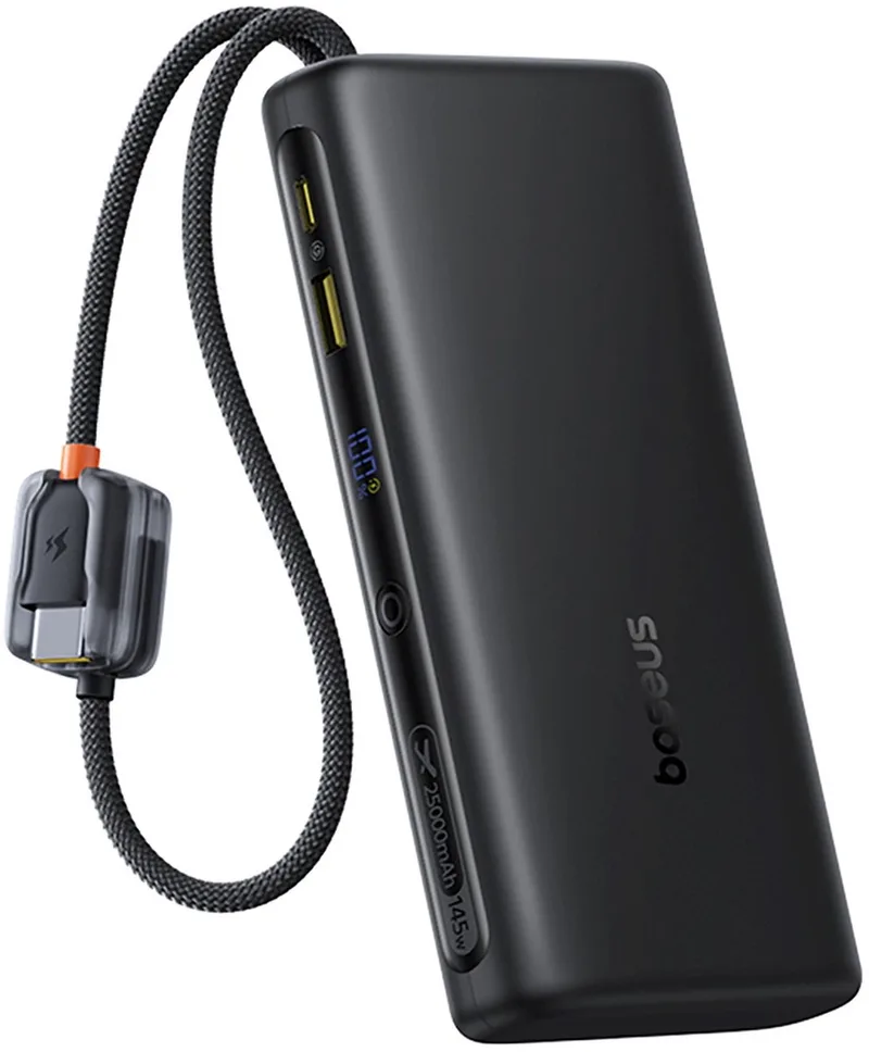 EnerFill FC41 - Powerbank - 25000 mAh - 145 W de Baseus en Noir – photo produit
