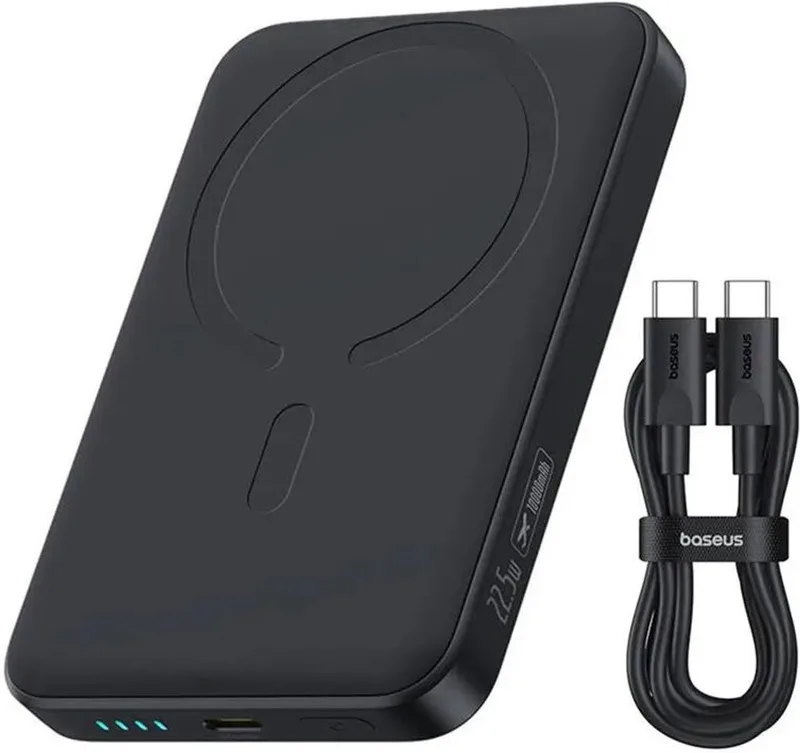 EnerFill FM11 Serie - Powerbank - 10000mAh - USB-C by Baseus in Black – product photo