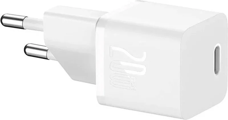 GaN5 20W Compacte Fast Charger USB-C by Baseus in White – product photo