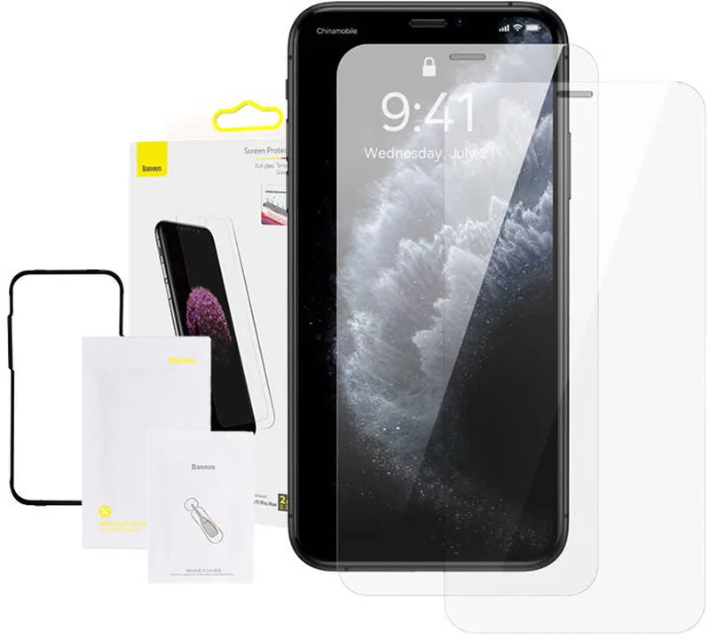 Gehard Glas Voor Iphone Xs Max 11 Pro Max 2 Stuks Privatiserende Filter by Baseus – product photo