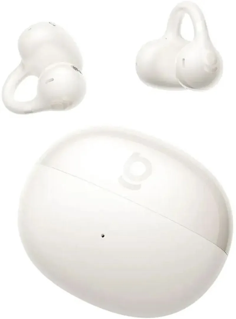 Open-Ear Draadloze Oordopjes | Bass BC1 True Wireless Earbuds | IP55-Waterdicht | Adaptieve Basversterking | 38 Uur Batterijduur von Baseus in Weiß – Produktfoto