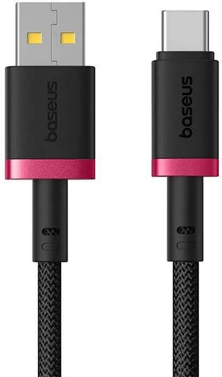P10377802U01-01 USB-kabel USB 2.0 1 m USB C 0,48 Gbit/s 60 W by Baseus in Black – product photo