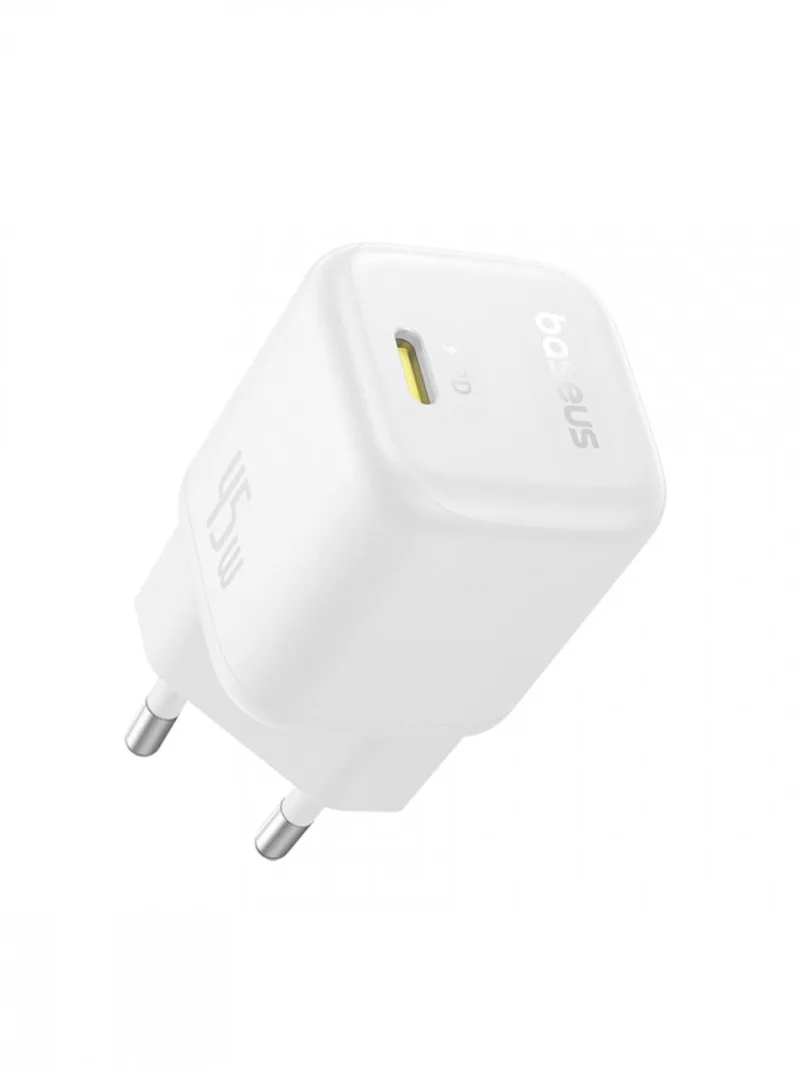 PicoGo GaN 45W Compacte Fast Charger USB-C by Baseus in White – product photo