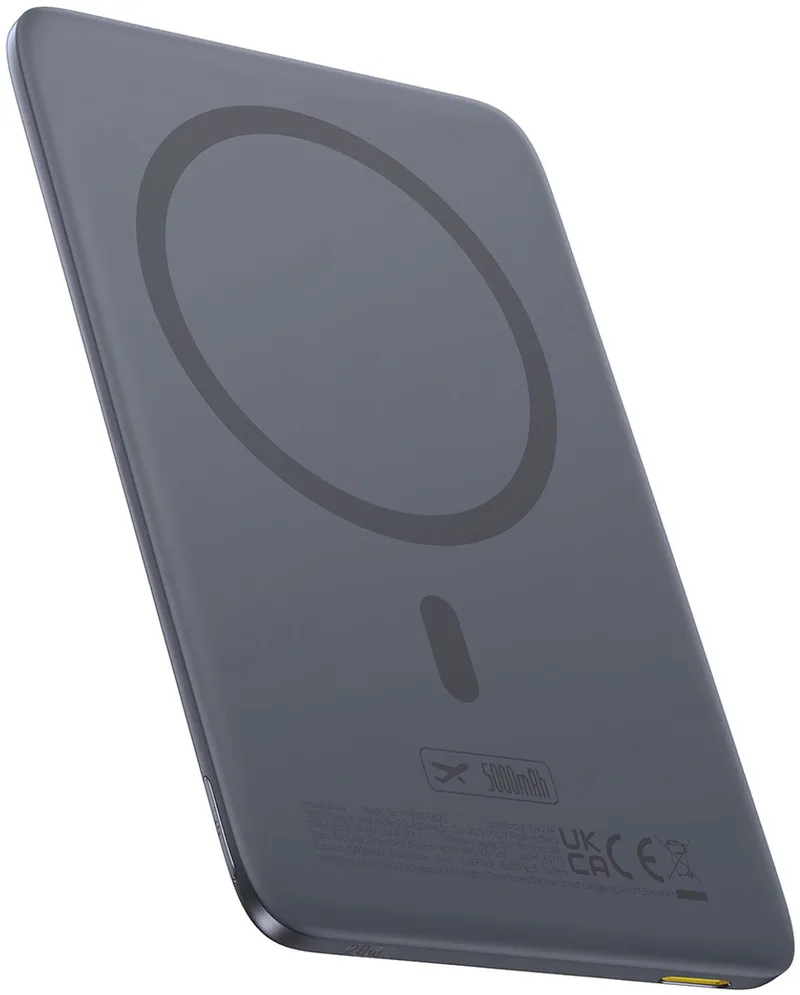 Powerbank Pico Go Am41 5000Mah 20W Voor Magsafe Met Usb-C Kabel Naar by Baseus in Space Gray – product photo