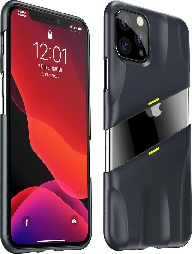 Premium Bescherm Hoesje / Back Cover Geschikt voor iPhone 11 Pro by Baseus in Black – product photo
