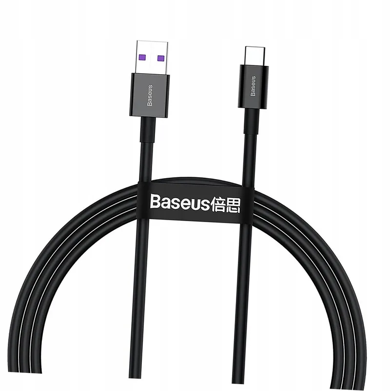 Superior USB-C Kabel 66W 1m - Snel Laden & Data van Baseus – productfoto